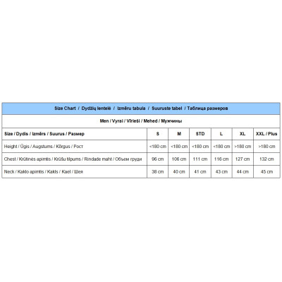Havajų stiliaus kostiumas vyrams